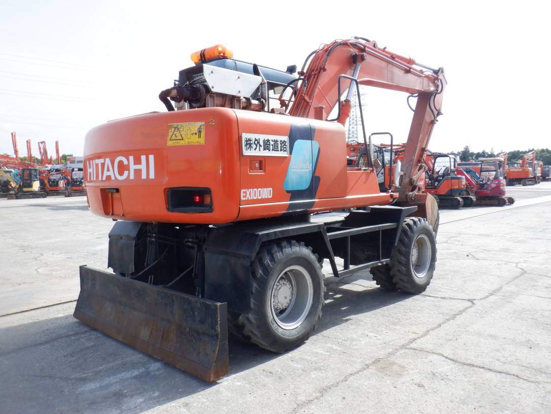 Máy xúc Hitachi EX100WD-3 3104 1994 Nhật