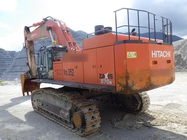 Máy xúc Hitachi ZX870R-3 năm 2015 tại Nhật Bản